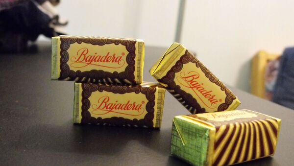 Bajadera, jedan od najpoznatijih slatkiša kompanije „Kraš“ - Sputnik Srbija