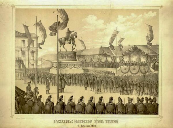 Sputnjik saznaje: Obnova spomenika knezu Mihailu počinje sledeće nedelje - Sputnik Srbija