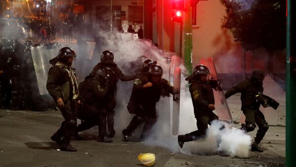 Sukobi na ulicama La Paza - Sputnik Srbija
