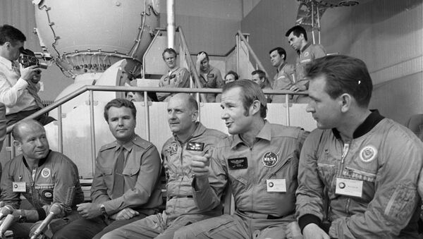 Sovjetski i američki astronauti - Sputnik Srbija
