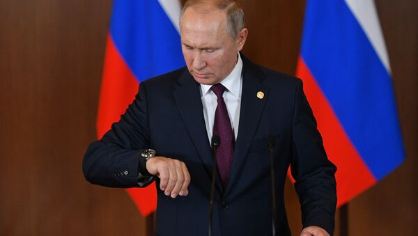 Vladimir Putin na samitu BRIKS-a u Braziliji - Sputnik Srbija
