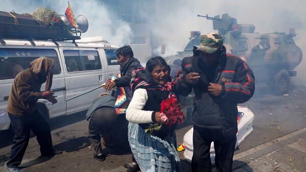 Протести у Боливији - Sputnik Србија