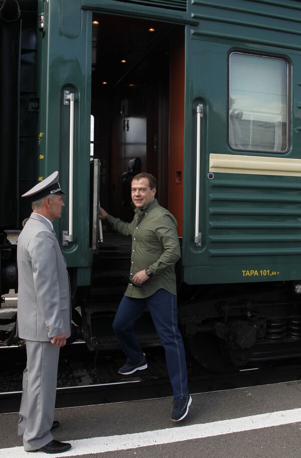 Kako izgleda Putinov specijalni voz /foto/ Kako izgleda Putinov specijalni voz /foto/ - Sputnik Srbija