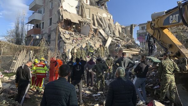 Последице земљотреса у Албанији - Sputnik Србија