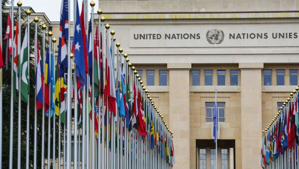 Зграда Уједињених нација у Женеви - Sputnik Србија