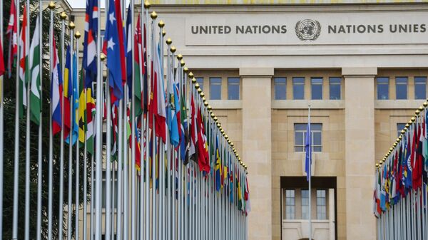 Зграда Уједињених нација у Женеви - Sputnik Србија