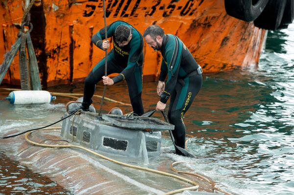 Објављене фотографије прве подморнице која је превозила тоне кокаина /фото/ - Sputnik Србија