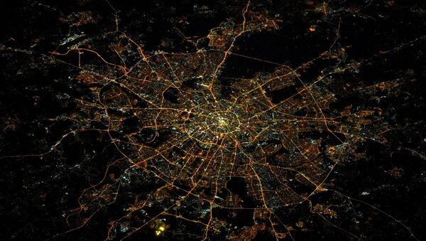 Фотография Москвы из космоса  - Sputnik Србија