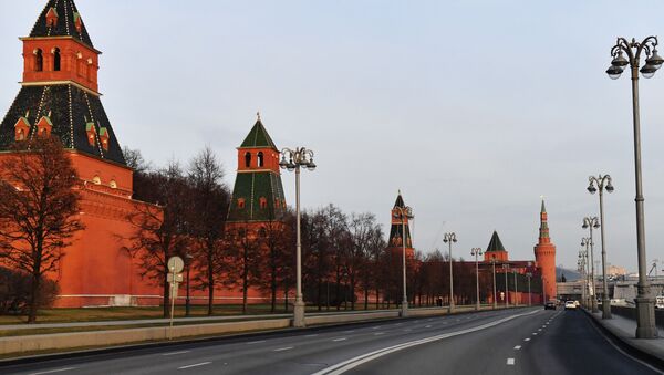 Зидине Кремља на обали реке Москве - Sputnik Србија