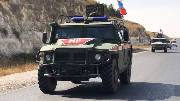 Оклопна возила војне полиције Русије у Сирији - Sputnik Србија