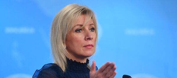 Портпаролка Министарства спољних послова Русије Марија Захарова - Sputnik Србија