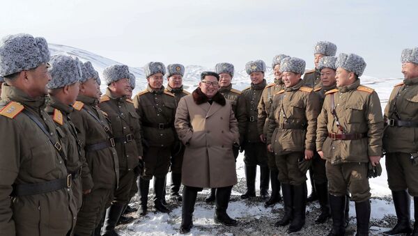 Севернокорејски лидер Ким Џонг Ун обилази историјске знаменитости у областима планине Паекту  - Sputnik Србија