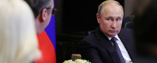 Vladimir Putin i Aleksandar Vučić - Sputnik Srbija