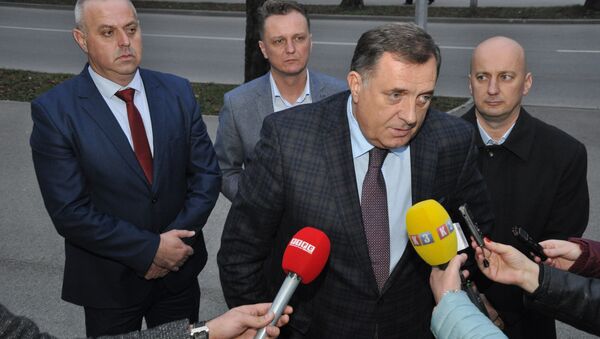 Milorad Dodik: Uveren sam da Incko ne govori u ime države Austrije - Sputnik Srbija