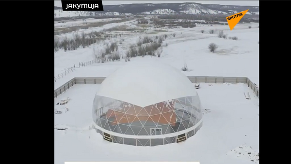 Dom pod kupolom - naučni eksperiment u Jakutiji - Sputnik Srbija