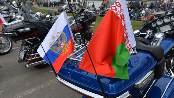 Zastave Rusije i Belorusije - Sputnik Srbija