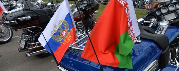 Zastave Rusije i Belorusije - Sputnik Srbija