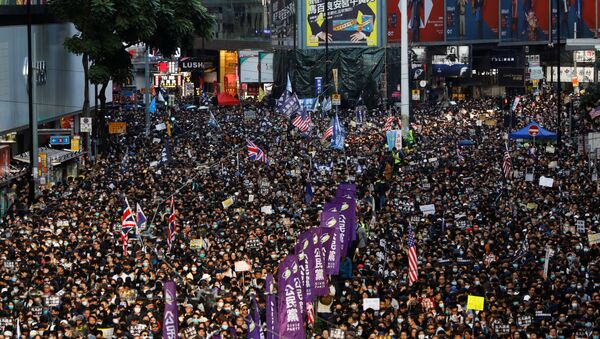 Протести у Хонгконгу - Sputnik Србија