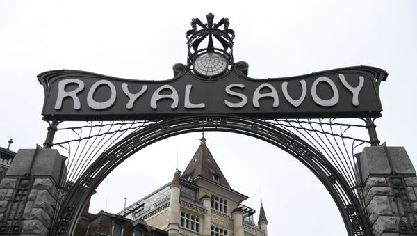 Hotel Royal Savoy u Lozani gde je zasedao izvršni komitet VADE - Sputnik Srbija