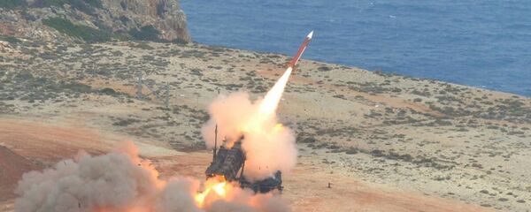 Лансирање ракете из система Патриот Лансирање ракете из система Патриот - Sputnik Србија