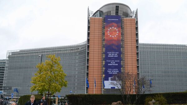 Zgrada Evropske komisije u Briselu, Belgija - Sputnik Srbija