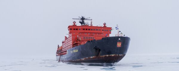 Руски ледоломац на Арктику Руски ледоломац на Арктику - Sputnik Србија