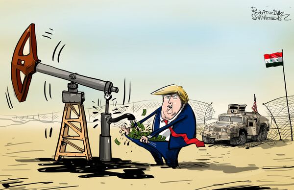 Америка се договорила са Курдима „о крађи сиријске нафте“ Америка се договорила са Курдима „о крађи сиријске нафте“ - Sputnik Србија