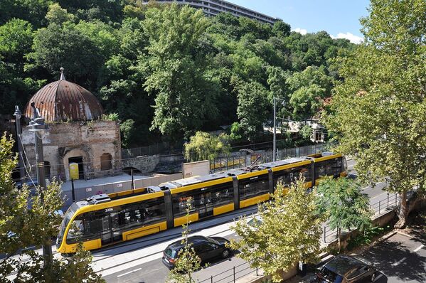 Најдужи трамвај на свету „КАФ Урбос 3“, Будимпешта - Sputnik Србија