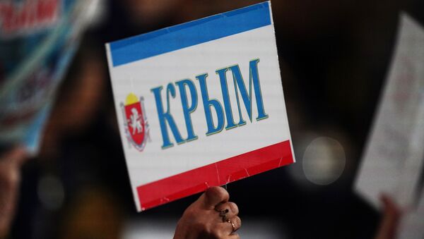 Novinar sa Krima na velikoj konferenciji Vladimira Putina - Sputnik Srbija