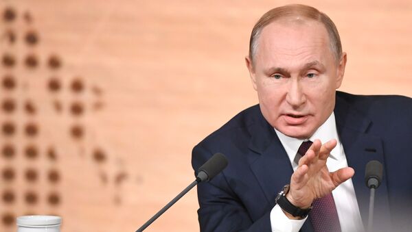 Velika konferencija Vladimira Putina - Sputnik Srbija