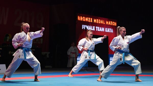 Karate Premijer liga, faza, Darija Tuljakova - Sputnik Srbija