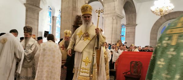 Митрополит Амфилохије Митрополит Амфилохије - Sputnik Србија