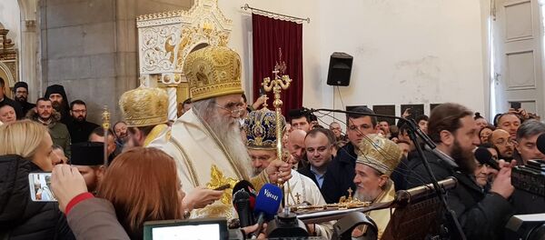 Митрополит Амфилохије Радовић Митрополит Амфилохије Радовић - Sputnik Србија