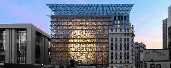 Zgrada Evropa u Briselu Zgrada Evropa u Briselu - Sputnik Srbija