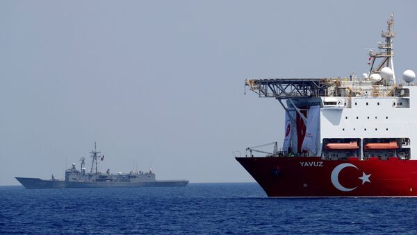 Turski brod u Mediteranu - Sputnik Srbija