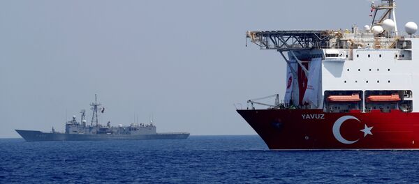 Turski brod u Mediteranu Turski brod u Mediteranu - Sputnik Srbija