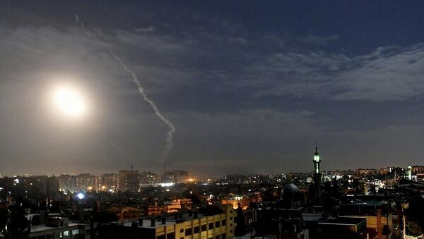 Raketni napad na Damask - Sputnik Srbija