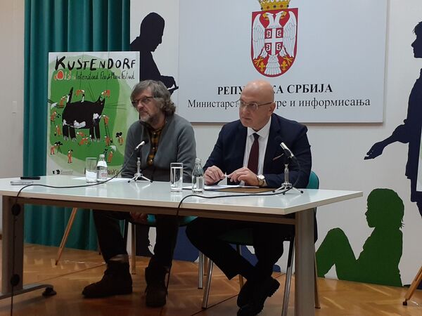 Кустурица пред 13. „Кустендорф“: Некада смо били деца комунизма, а данас смо деца Холивуда Кустурица пред 13. „Кустендорф“: Некада смо били деца комунизма, а данас смо деца Холивуда - Sputnik Србија
