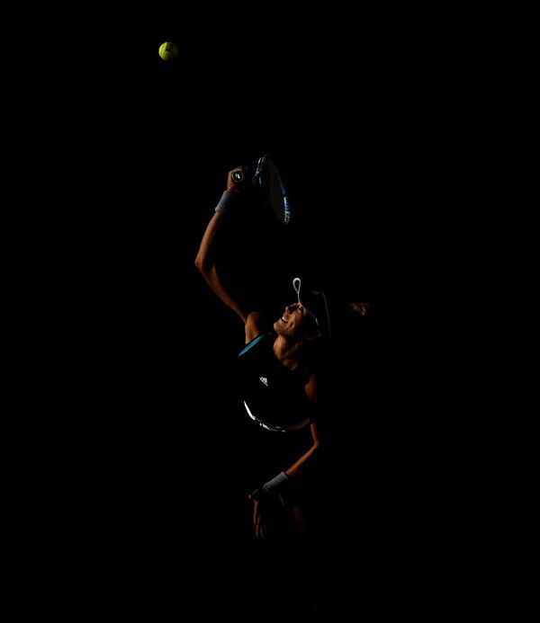 Шпанска тенисерка Гарбиње Мугурус у Паризу. - Sputnik Србија