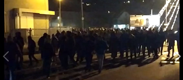 Nikšićani krenuli ka Podgorici - Sputnik Srbija