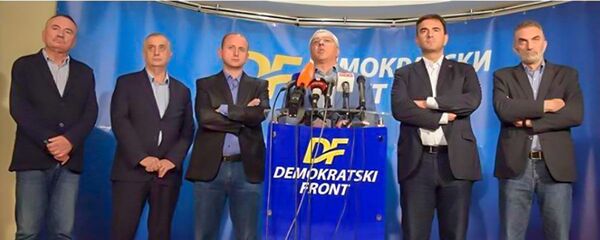 Лидери Демократског фронта Лидери Демократског фронта - Sputnik Србија