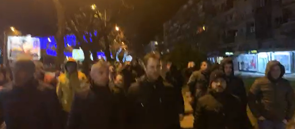 Протести у Подгорици Протести у Подгорици - Sputnik Србија