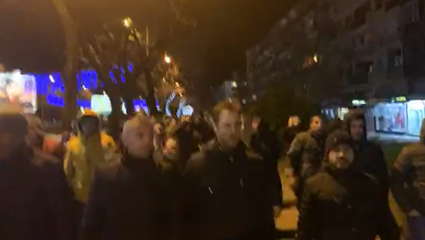 Протести у Подгорици - Sputnik Србија