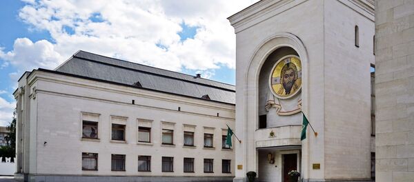 Синодална резиденција патријарха московског и целе Русије у Москви Синодална резиденција патријарха московског и целе Русије у Москви - Sputnik Србија