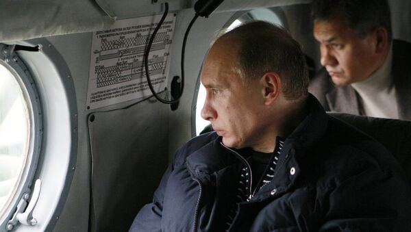 Vladimir Putin u Čečeniji - Sputnik Srbija