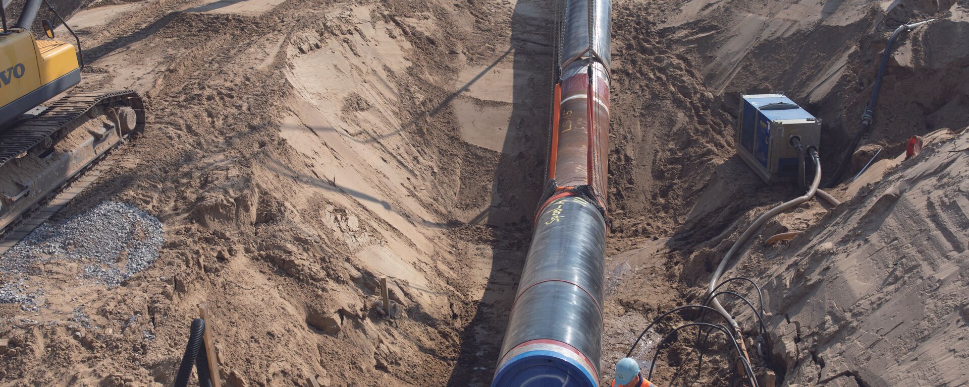Полагање цеви за гасовод Северни ток 2 - Sputnik Србија, 1920, 13.06.2021