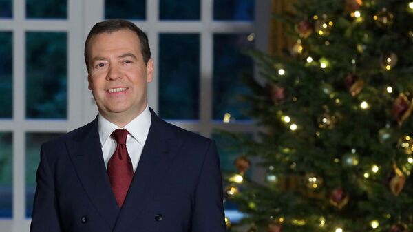 Руски премијер Дмитриј Медведев честитао Русима Нову годину - Sputnik Србија