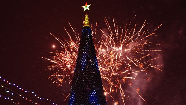 Нова година стигла у Јекатеринбург - Sputnik Србија