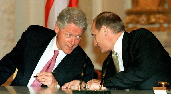 Са Билом Клинтоном, 2000. година - Sputnik Србија