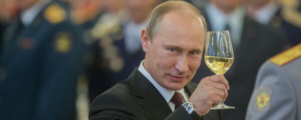 Председник Русије Владимир Путин на свечаном пријему у Кремљу - Sputnik Србија